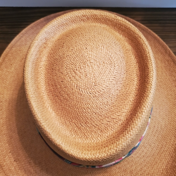 Peter Grimm Panama Women's Straw Beach Hat - Picture 3 of 16